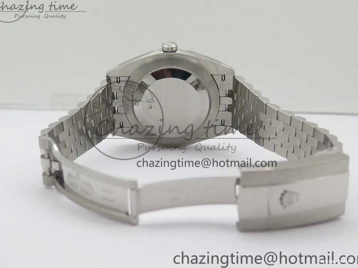 0506 New DateJust 41 126334 ARF 1:1 Best Edition 904L Steel White Roman Dial on Jubilee Bracelet A Bold 2551